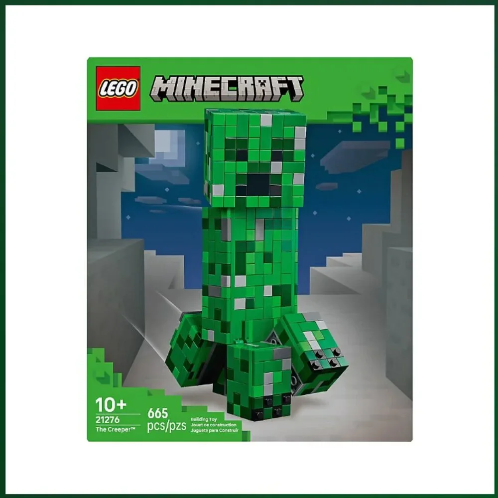 Sealed Lego Minecraft The Creeper Set 21276